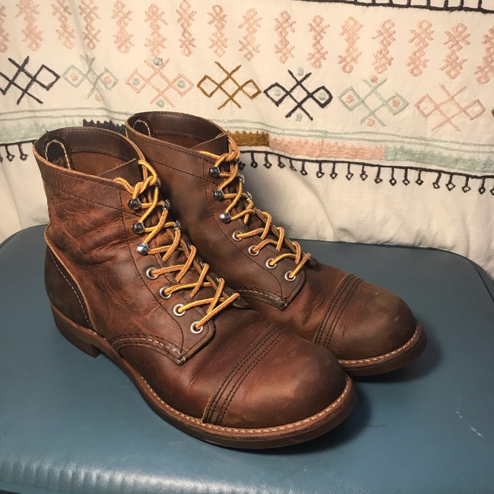 Red Wing Iron Ranger Copper Rough And Tough 8085